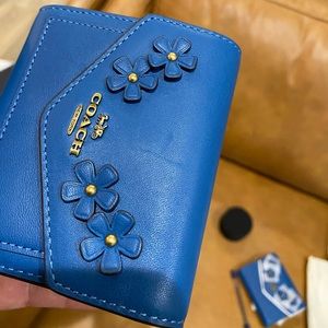 Blue Coach wallet